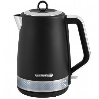 108020 Morphy Richards Illumination 1.7L Jug Kettle Black 108020 Morphy Richards Illumination 1.7L Jug Kettle Black