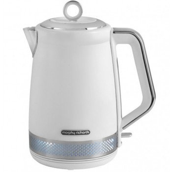 108021 Morphy Richards Illumination 1.7L Jug Kettle White 108021 Morphy Richards Illumination 1.7L Jug Kettle White