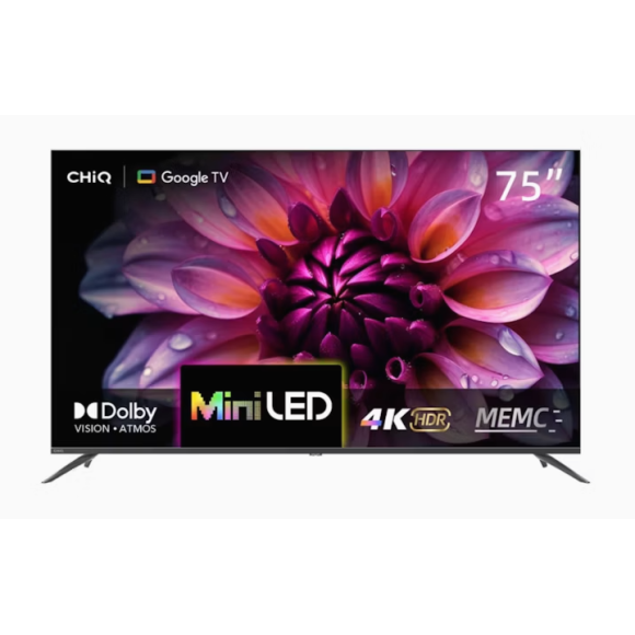 75M810N CHIQ 75 INCH M810N 4K QD Mini-LED Google TV