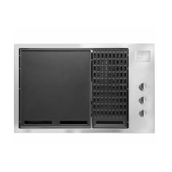 ABBQM2 Artusi 80cm 3 Burner Built-in Gas BBQ 