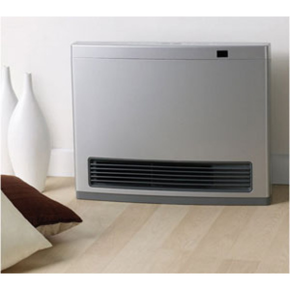 AV25SL3 Rinnai 25 MJ Avenger 25 Convector Heater - LPG Gas (Silver)