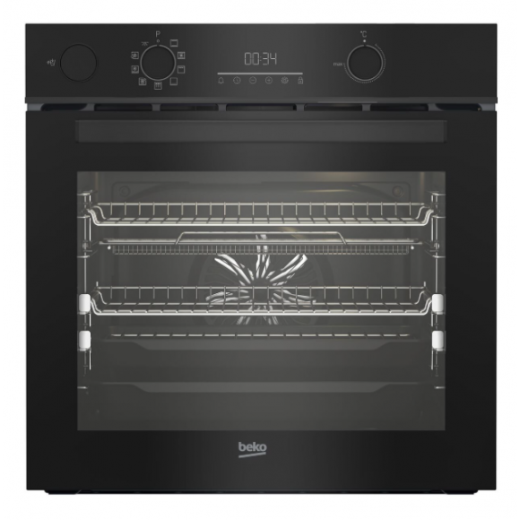BBO6851PSDX Beko 60cm Pyrolytic Oven Aeroperfect with Steam Assisted Cooking 