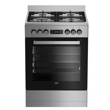 BFC60GMX Beko 60 cm Dual Fuel Upright Cooker Oven