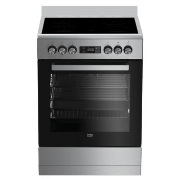 BFC60VMX1 Beko 60cm Vitroceramic Upright Cooker Oven