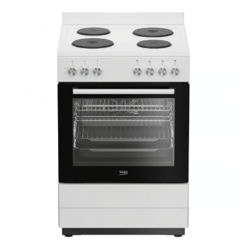 BFCB60EMW Beko  60cm Aeroperfect Freestanding Cooker and Electric Hotplate Cooktop