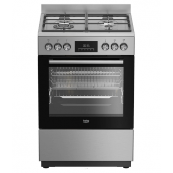 BFCB60GMX Beko 60 cm Aeroperfect Upright Cooker with Gas Cooktop 