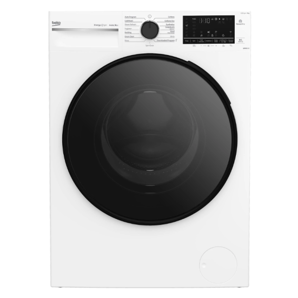 BFLB903ADW1 Beko 9 KG Front Load Washer with AutoDose and Steam