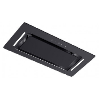 BGUM-6B Schweigen 60cm Black Glass Undermount Rangehood 