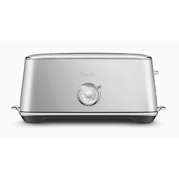 BTA740BSS2IAN1 Breville the Toast Select Luxe 4 Slice Long Slot Toaster - Brushed Stainless Steel 