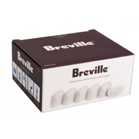 BWF100 Breville  6 Water Filters 