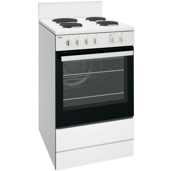 CFE536WB Chef 54cm Freestanding Electric Cooker