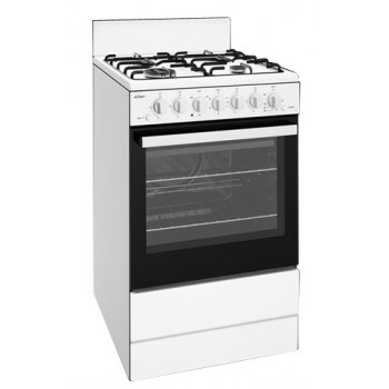 CFG504WBNG Chef 54cm Gas Freestanding Oven 