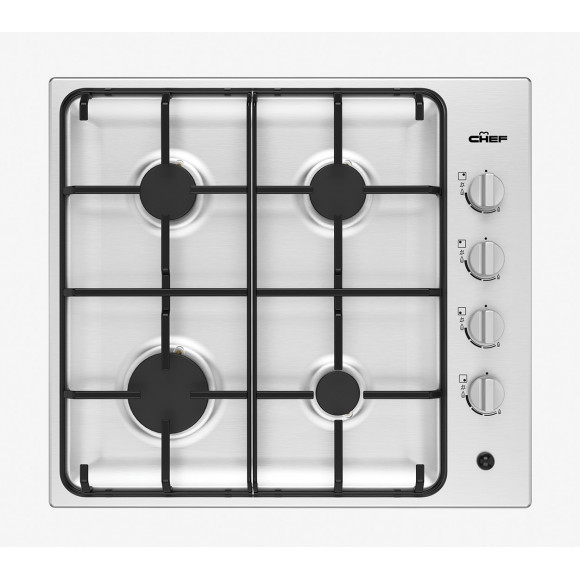 CHG642SC Chef 60 cm 4 Burner Gas Cooktop