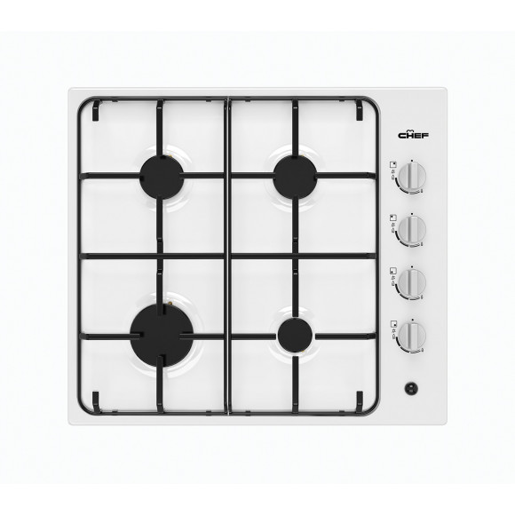CHG642WC Chef 60cm 4 Burner Gas Cooktop