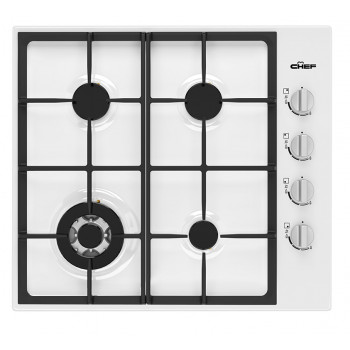 CHG644WC Chef 60cm 4 Burner Gas Cooktop