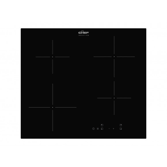 CHI644BC Chef 60 cm Induction Cooktop 