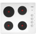 CHS642WB Chef 60cm 4 Zone Electric Solid Cooktop