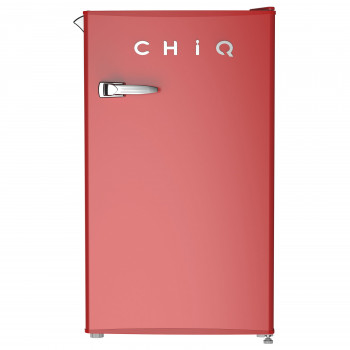 CRSR089DR CHIQ 90 L Bar Fridge Red
