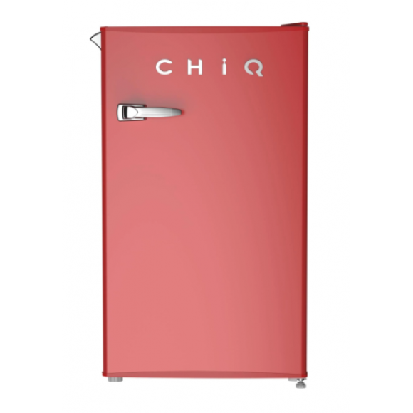 CRSR089DR1 CHIQ 90 L Bar Fridge - Red 