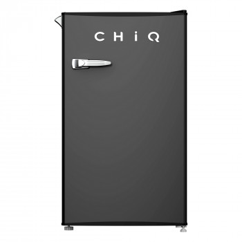 CRSR090DB CHIQ 90 L Retro Single Door Bar Fridge 
