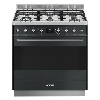 CSP9GMMNA-1 Smeg 90cm Freestanding Pyrolytic Cooker 