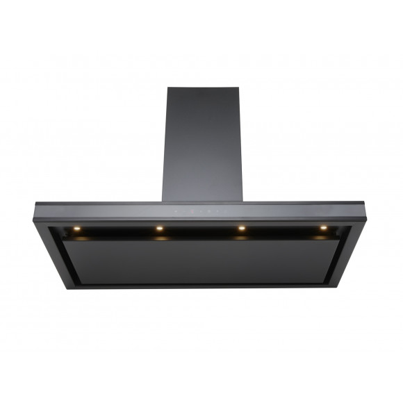 DS3326B-9SP Schweigen 90cm Silent Black Wallmount Rangehood