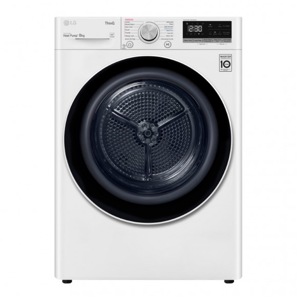 DVH5-08W LG  8KG Front Load Super Efficient Heat Pump Dryer
