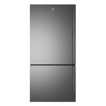 EBE5307BC-L Electrolux 496L Left Hinge Bottom Mount Fridge in Dark Stainless 