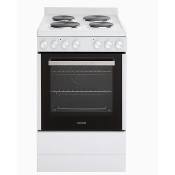 EFS54FC-DCW Euromaid 54cm Freestanding Electric Oven With Ceramic Cooktop