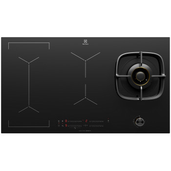 EHH957BE Electrolux 90cm Hybrid Cooktop