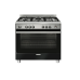EM965GGMB Emilia 90cm Matte Black Gas Freestanding Cooker 