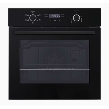 EMF65EN Emilia 60cm 5-Function Black Electric Fan Forced Oven