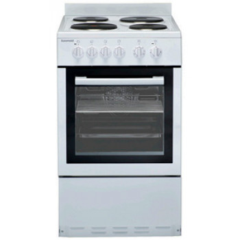 EW50 (DISPLAY MODEL) Euromaid 50cm White Upright Electric Oven
