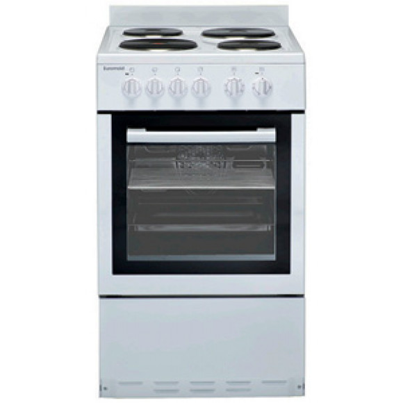 EW50 (DISPLAY MODEL) Euromaid 50cm White Upright Electric Oven