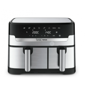 EY905J Tefal Jamie Oliver Dual Air Fryer 8.3L 