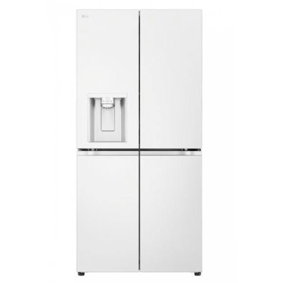GF-L500MWH LG  508 L Slim French Door Fridge - Matte White 