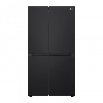 GS-B600MBL LG 655 L Side by Side Fridge - Matte Black Finish 