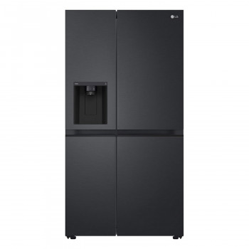 GS-L600MBL LG 635 L Side by Side Fridge - Matte Black Finish 