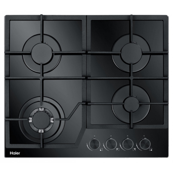 HCG604WFCG3 Haier 60cm Gas on Glass Cooktop