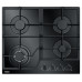 HCG604WFCG3 Haier 60cm Gas on Glass Cooktop