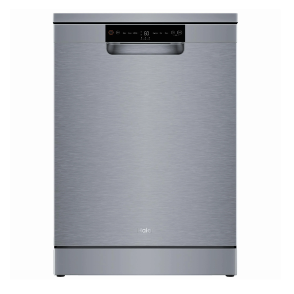 HDW13F0S1 Haier 300 Series 13 Place Setting Freestanding Dishwasher - Stainless Steel