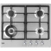 HIMW64225SX Beko 60cm 4 Burner Gas Cooktop
