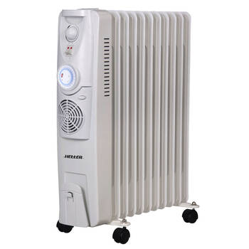 HOCH11FT Heller 2400 W 11 Fin Fan Timer Oil Column Heater
