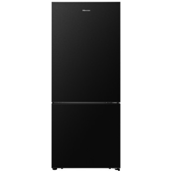 HR6BMFF453B Hisense 453 L Bottom Mount Black Steel Fridge