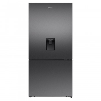 HRBM500TBW Hisense 500 L PureFlat Bottom Mount Fridge - Dark Steel 