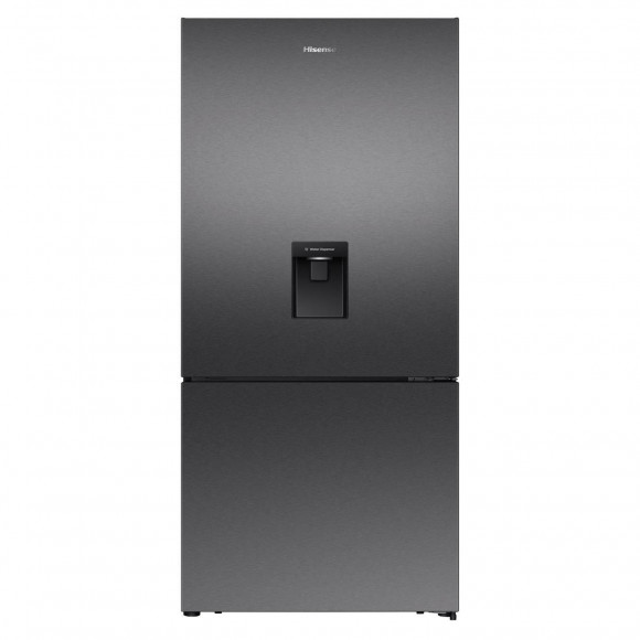 HRBM500TBW Hisense 500 L PureFlat Bottom Mount Fridge - Dark Steel 