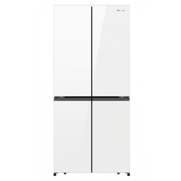 HRCD483G Hisense 483 L PureFlat French Door Fridge - White 