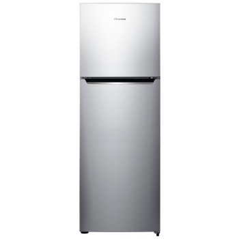 HRTF326S Hisense 326 L Frost Free Silver Top Mount Fridge
