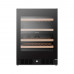 HRWC46B Hisense 46 Bottle Dual Zone Wine Cabinet - Black 