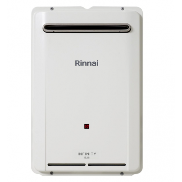 INF26N50B Rinnai 26 L Infinity 26 Continuous Flow Natural Gas Hot Water System